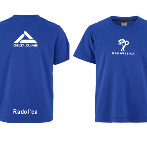 Bombažna majica s kratkimi rokavi